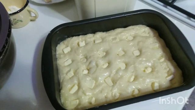 Немецкий сахарный пирог со сливками, ватрушки с повидлом и крошкой. смотреть онлайн