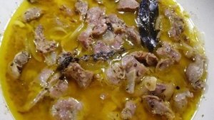 Конфи из куриных желудочков