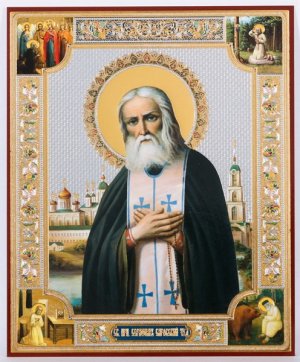 канон  преподобному  Серафиму  Саровскому.