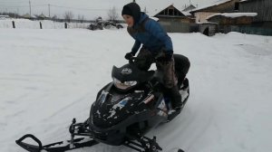 wind 320 работа снегохода без акумулятора.