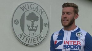 CALLUM ELDER: Left back hoping to play a big part for Latics