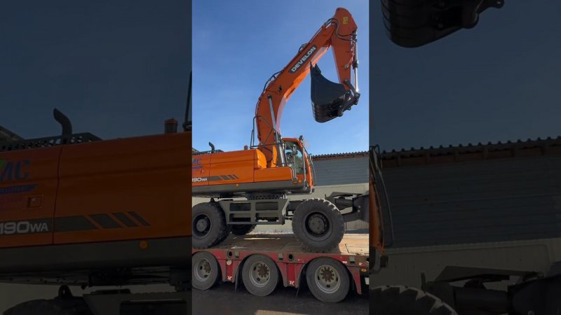 Продажа колесного экскаватора DEVELON DX190 WA #develon #doosan #экскаватор #спецтехника