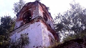 Руины Церкви Иоанна Богослова в Меркутино. Владимирская область