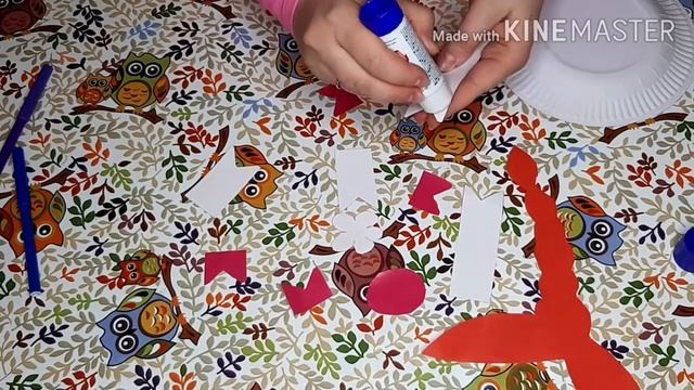 Мастер-класс. Делаем Смешарика из бумажной тарелочки. смотреть онлайн