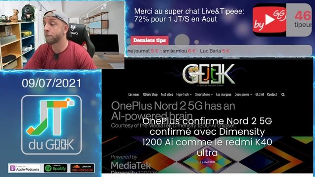 JTduGEEK,REDMI NOTE 10T 5G,Realme GT Master Edition,Oneplus Nord 2,Fiido X et Synco G2 смотреть онлайн