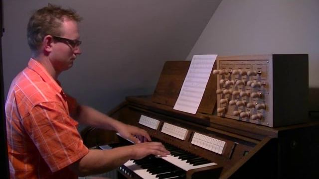 Cecilia organ module-Petr Hostinsky playing смотреть онлайн