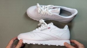 Вечная классика / Обзор белых кроссовок Reebok Classic Leather