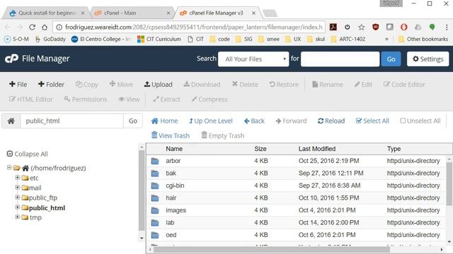 Basic Drupal installation