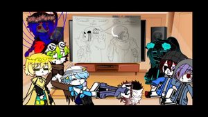 Sans AU react to Error!Sans (TikTok) // [RUS/ENG] //