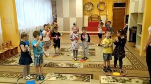 Подвижная игра "Найди свой домик"