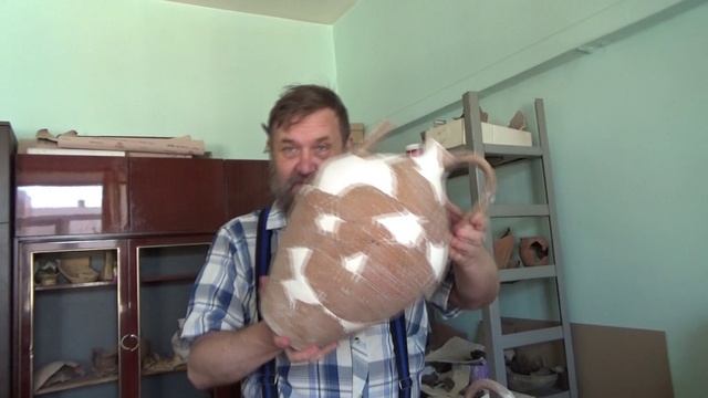 Плоскодонная азакская амфора