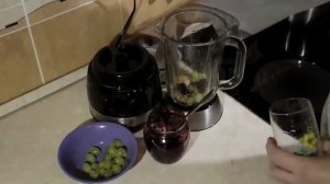Вкуснейший виноградный смузи.