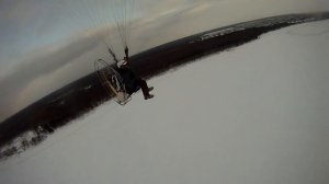 Тестирование серийного парамотора Беркут