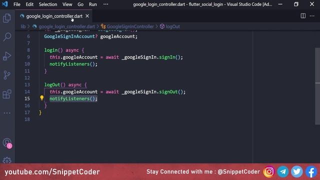 Flutter - Google Sign-In - Social Login Series - EP 01