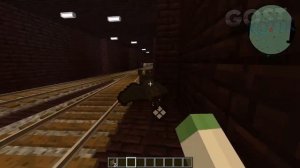 Днепровское метро в майнкрафте #4 Поездка "Депо - Покровская - Вокзальная- Покровская"