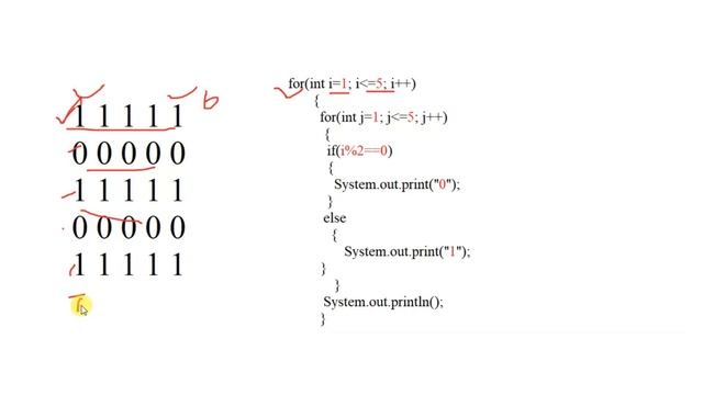 Pattern- 11|| NUMBER pattern program in java || code with ved|| pattern program with logic in java|