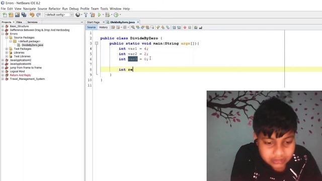 JAVA PROGRAMMING (DEVIDED BY O ERROR) смотреть онлайн