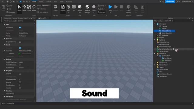 КАК СДЕЛАТЬ ЗВУК КНОПКЕ В ROBLOX STUDIO смотреть онлайн