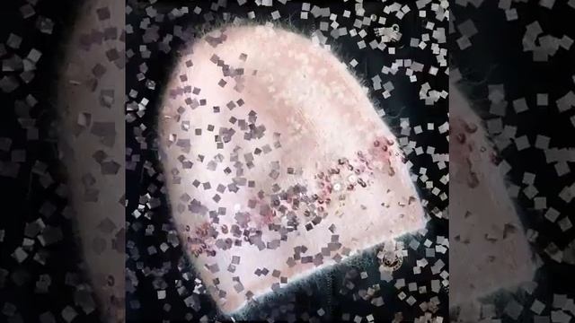 Шапка бини из пуха норки спайетками/Красивые модели и описание смотреть онлайн