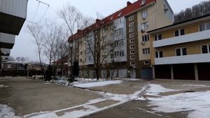 На юге сильные ветра. Зимовка в посёлке Новомихайловский на Чёрном море 2023.