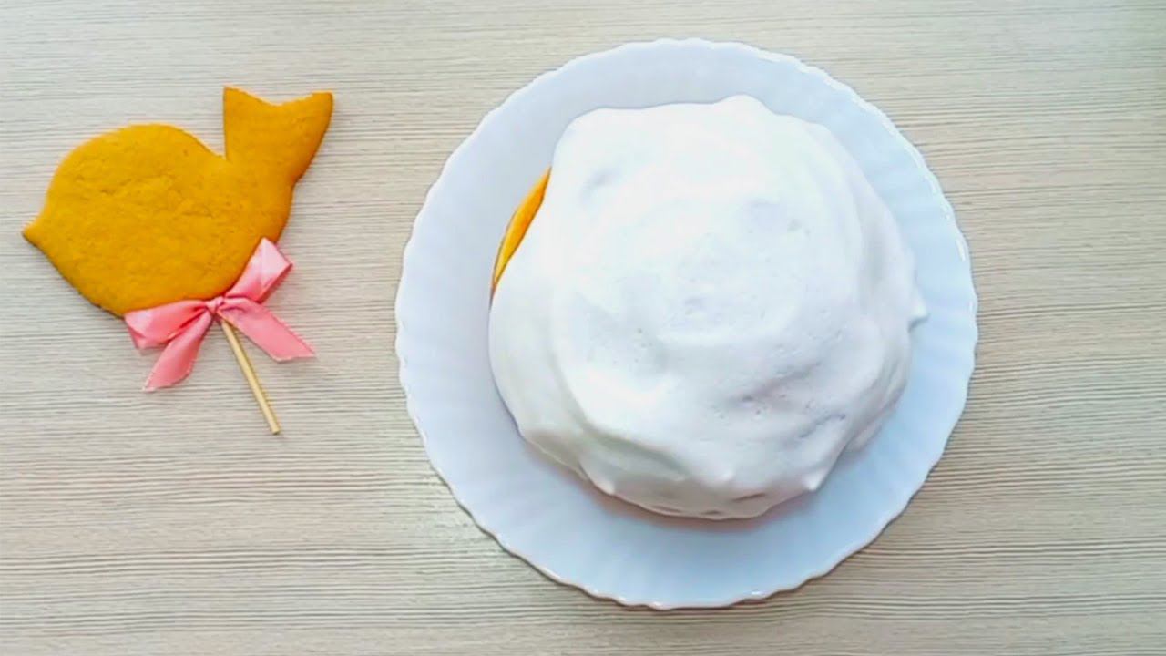 Красивый Пасхальный кулич ! Очень Мягкий и Очень Вкусный !
