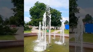 Прогулка по городу Любань Минской области.