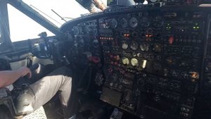 Ан-12 . Рейс Хабаровск -Магадан