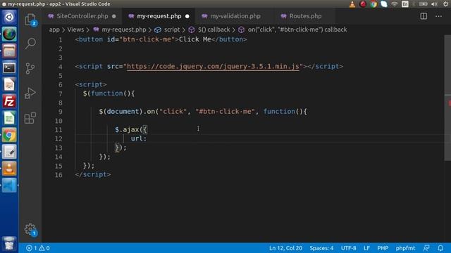 Learn CodeIgniter 4 Tutorials in Hindi - #32 - Work with Ajax Request in Codeigniter 4