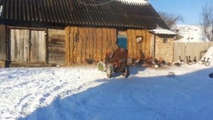 ДРИФТ на минитракторе..