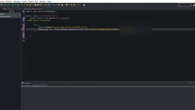 Oracle JDBC Connection смотреть онлайн