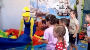 День рождения. Детское веселье. Игра с аниматорами.