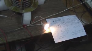 107. Трансформатор Тесла на 100-500кГц до 300Вт. Схема и особенности. (ТТ в режиме противофазы). 06.