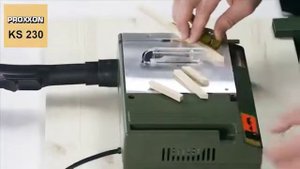 Официальное видео о настольной циркулярной пиле Proxxon KS 230 (27006)