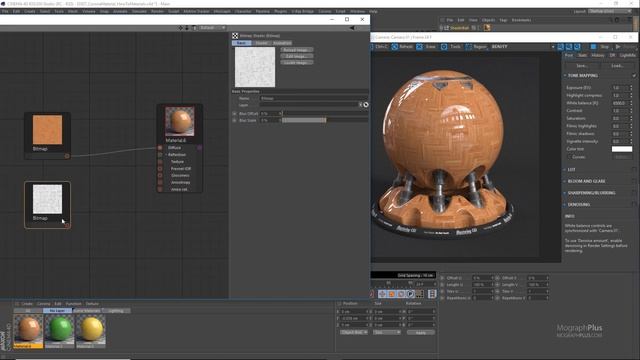 Corona for Cinema 4d | How to make Realistic Parquet Materials смотреть онлайн
