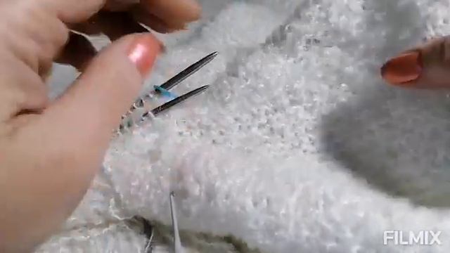 МК подробно для начинающих.  Простой кардиган спицами на любой размер.