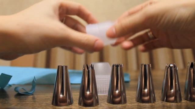 Как собрать кондитерский мешок. Кондитерские насадки.