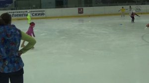 Трех-шажный ход вперед #Фигурное катание дети 4 года #Элементы фигурного катания #Figure skating