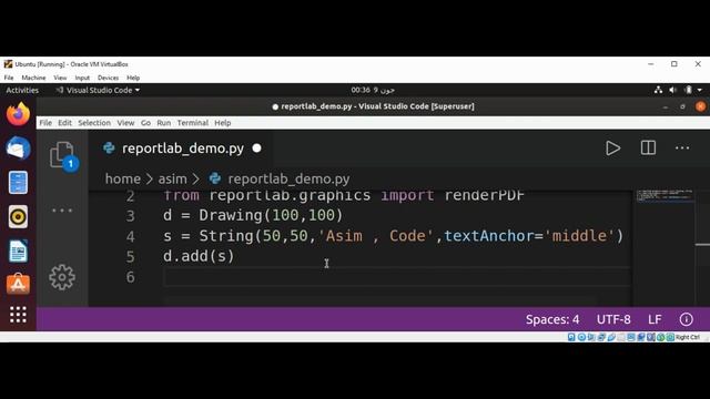 Python library ReportLab to generate PDF file смотреть онлайн