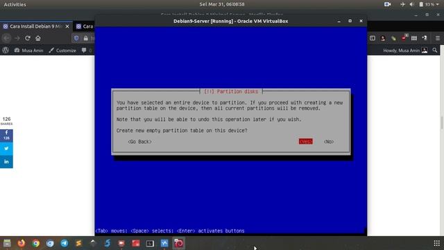 Install Debian 9 Minimal Server смотреть онлайн