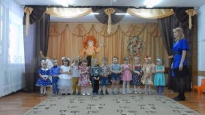 Имисский детский сад, выход младшей группы