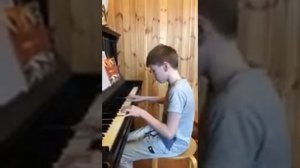 Ноктюрн А. Бабаджанян игра на старом французском пианино 19 века.