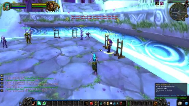 Darnassus Battlemasters location - WoW Classic смотреть онлайн