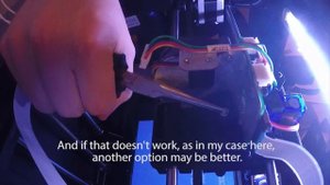 Flashforge Finder: Fixing Stuck Filament