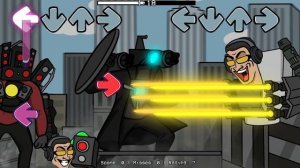 Friday Night Funkin' Vs Skibidi Toilet | NEW G-MAN & SPEAKERMAN vs CAMERAMAN - FNF Mod