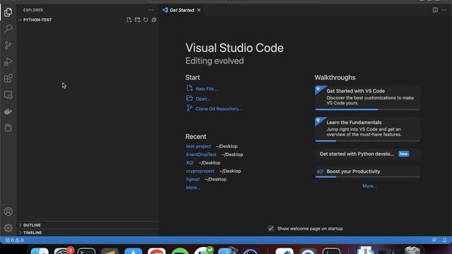 Setup Python Using Visual Studio Code On Mac | VSCode Python | Python Mac | Python 3