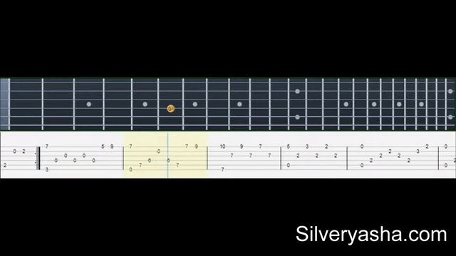 Skyrim Dragonborn Guitar Tab