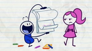Фильм на бумажках# 177 ★ Нарисованный мультфильм ★ Pencilma