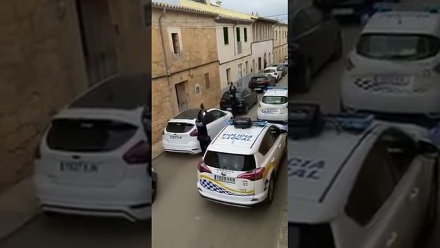 Чем занимается испанская полиция во время карантина