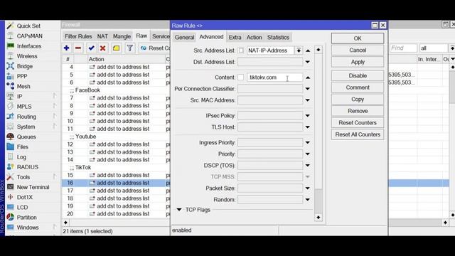 Tiktok | Mikrotik Rules | Firewall rules |Allow traffic | Mobile apps part 1 in Hindi / Urdu смотреть онлайн