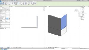 Создание НАКЛОННОЙ стены в REVIT